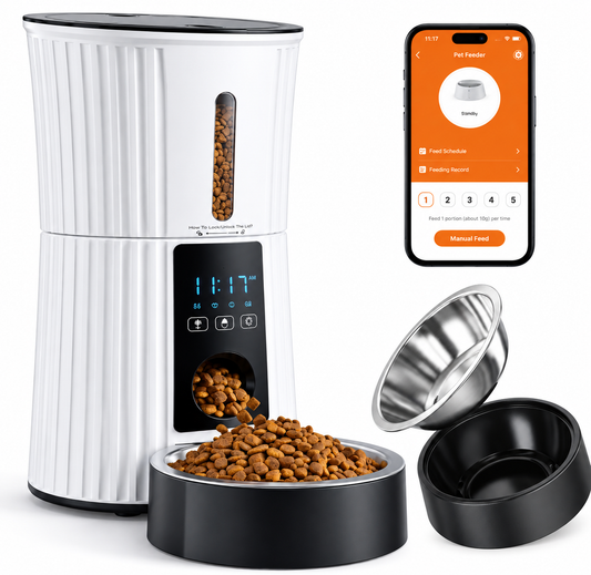 Smart WiFi Automatic Pet Feeder - 4L