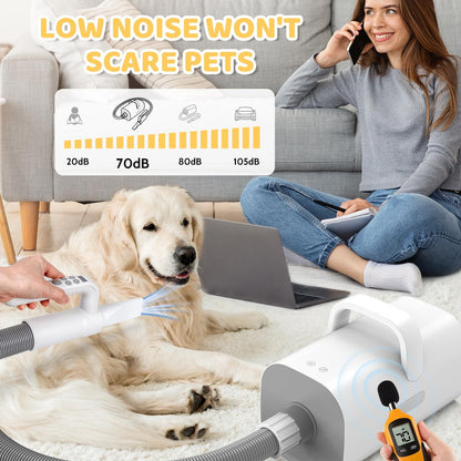 4-in-1 Smart Handle Pet Hair Dryer