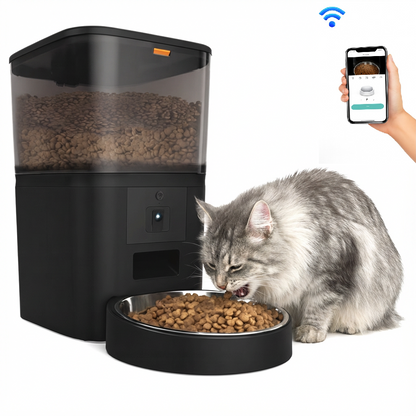 6L Smart Pet Feeder with HD Camera & App Control